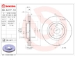 Brzdový kotouč BREMBO 09.A417.11