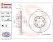 Souprava brzd, koutocova brzda BREMBO KT 10 015