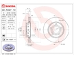 Brzdový kotouč BREMBO 09.A597.10