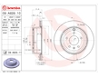 Brzdový kotouč BREMBO 09.A629.10