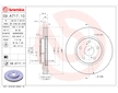 Brzdový kotouč BREMBO 09.A717.11