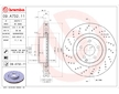 Brzdový kotouč BREMBO 09.A732.11