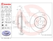 Brzdový kotouč BREMBO 09.A736.11