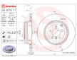 Brzdový kotouč BREMBO 09.A772.11