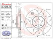Brzdový kotúč BREMBO 09.A773.1S