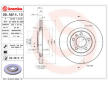 Brzdový kotouč BREMBO 09.A814.11