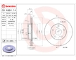 Brzdový kotouč BREMBO 09.A864.11