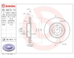 Brzdový kotouč BREMBO 09.A913.11