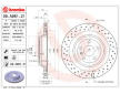 Brzdový kotouč BREMBO 09.A961.21