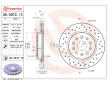 Brzdový kotouč BREMBO 09.A972.1X