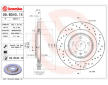 Brzdový kotúč BREMBO 09.B040.1X