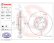 Brzdový kotouč BREMBO 09.B311.11