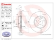 Brzdový kotouč BREMBO 09.B344.41