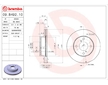 Brzdový kotouč BREMBO 09.B492.10