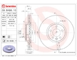 Brzdový kotouč BREMBO 09.B498.10