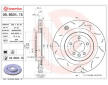 Brzdový kotouč BREMBO 09.B504.1S
