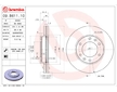 Brzdový kotouč BREMBO 09.B611.10