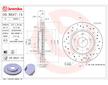 Brzdový kotouč BREMBO 09.B647.1X