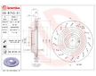 Brzdový kotouč BREMBO 09.B743.51