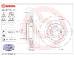 Brzdový kotouč BREMBO 09.B745.41