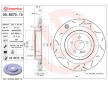 Brzdový kotúč BREMBO 09.B879.1S