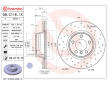 Brzdový kotouč BREMBO 09.C116.1X