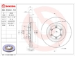 Brzdový kotouč BREMBO 09.C244.10