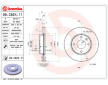 Brzdový kotouč BREMBO 09.C824.11