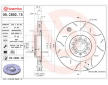 Brzdový kotouč BREMBO 09.C892.1S