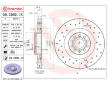 Brzdový kotouč BREMBO 09.C892.1X