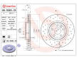 Brzdový kotúč BREMBO 09.D063.2X