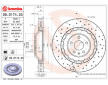 Brzdový kotouč BREMBO 09.D174.33