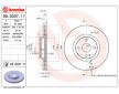 Brzdový kotouč BREMBO 09.D307.11