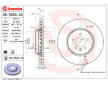 Brzdový kotouč BREMBO 09.D550.23