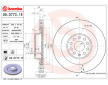 Souprava brzd, koutocova brzda BREMBO KT 08 022