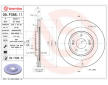 Brzdový kotúč BREMBO 09.F386.11