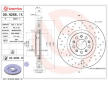 Brzdový kotouč BREMBO 09.N268.1X