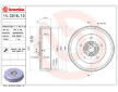 Brzdový buben BREMBO 14.C016.10