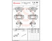 Brzdový třmen BREMBO F AL E42