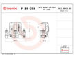Brzdový třmen BREMBO F BR 018