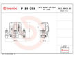 Brzdový strmeň BREMBO F BR 018
