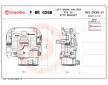 Brzdový třmen BREMBO F BR 026B