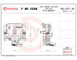 Brzdový třmen BREMBO F BR 028B