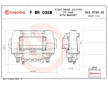 Brzdový strmeň BREMBO F BR 035B