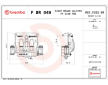 Brzdový strmeň BREMBO F BR 049