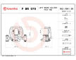 Brzdový třmen BREMBO F BR 070