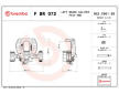 Brzdový třmen BREMBO F BR 072