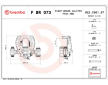 Brzdový strmeň BREMBO F BR 073