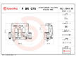 Brzdový třmen BREMBO F BR 075