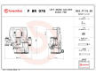 Brzdový třmen BREMBO F BR 076